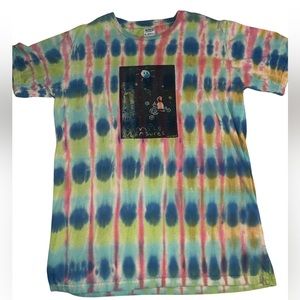 M/SF/T MAD MINDS Simple Pleasures Tie Dyed Trippy Oversized T Shirt Medium